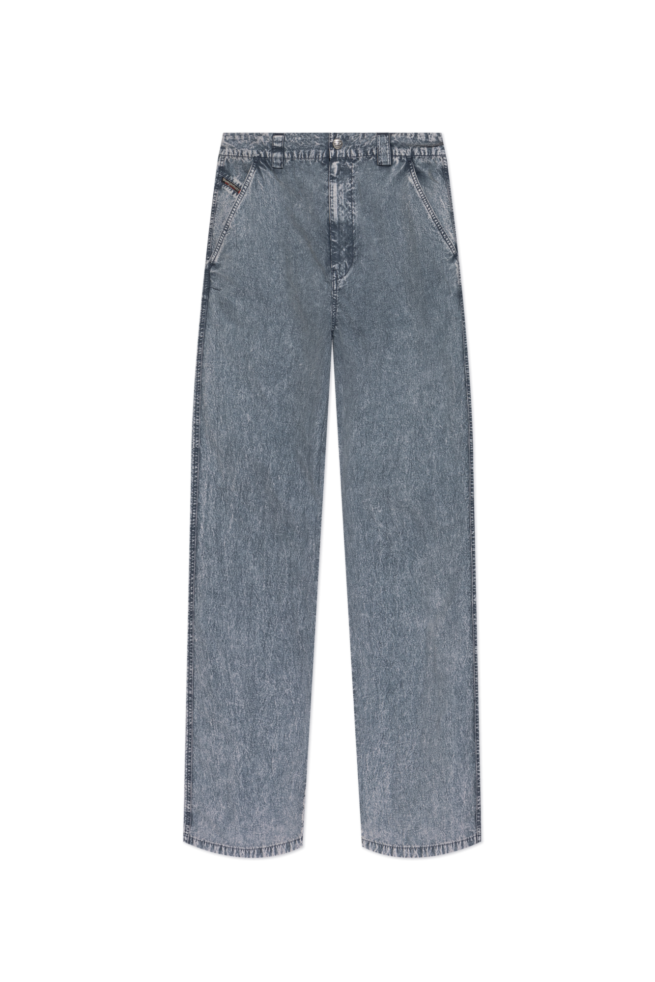 【COSYHARU】Dibelkin Spring Shellin Two-Tuck Slacks Blue Trousers `P-HANTIK-CHINO` Diesel - Vitkac Australia